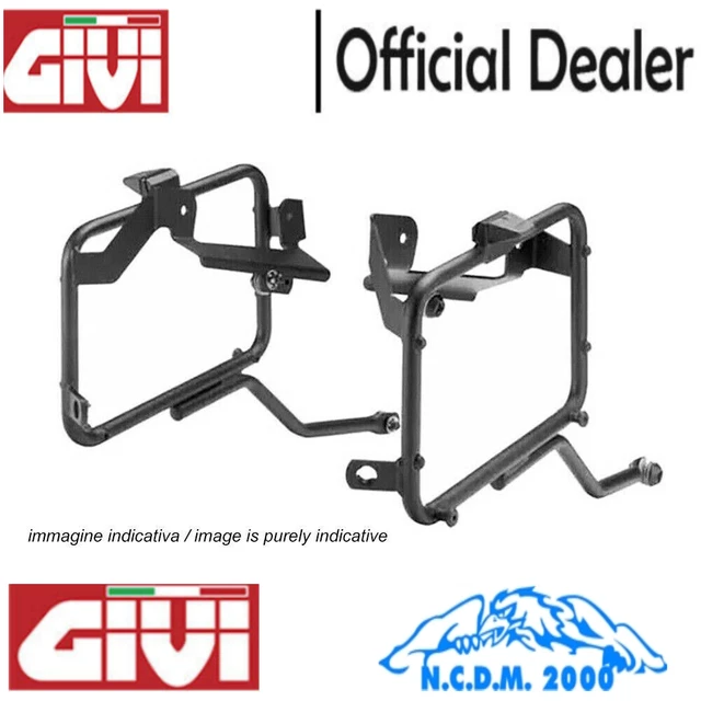 Givi S957B Supporto Universale Per Smartphone Per Manubrio Moto - Adatto Per Honda Transalp XL 600 V