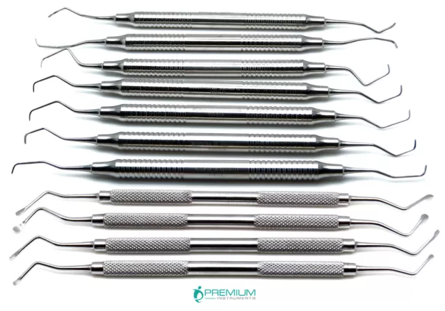 Dental Student Examination Full Set of 100 Probes Scalers Premium Instruments 2