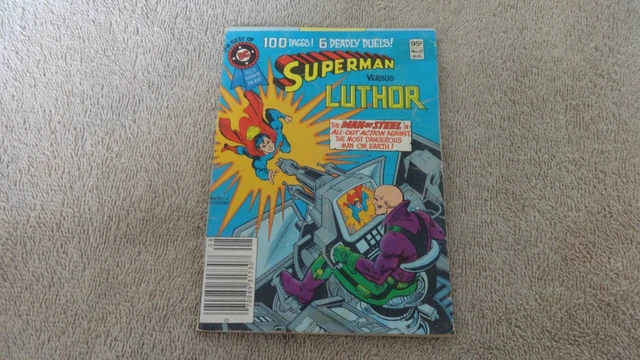 Best of DC Blue Ribbon Digest # 27 August 1982 Superman vs Luthor