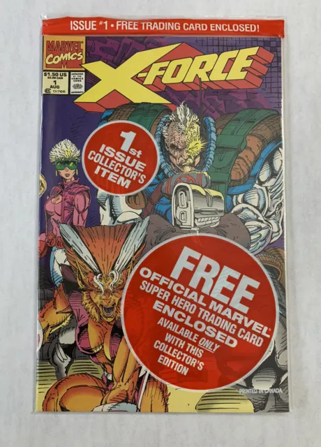 X-FORCE #1  Lot (6) Comics 1 Sealed With Cable Card Mint Condition