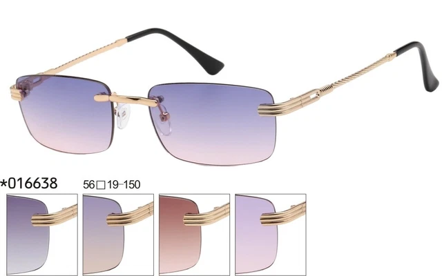 LUNETTES DE SOLEIL Cityvision Mode Ville Rectangulaire Sans