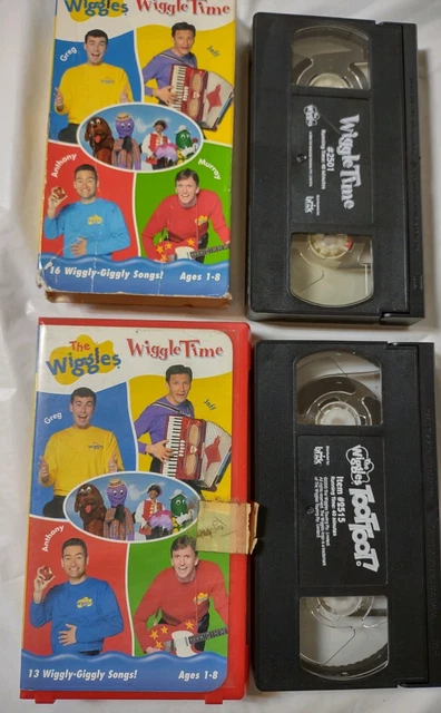 Wiggle Time THE WIGGLES: WIGGLE Time VHS Tape Set of 2 Kids Songs £5.17 - PicClick UK