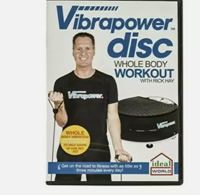 Vibrapower Disc *Whole Body Workout* with Rick Hay DVD Exercise & Fitness (2014)