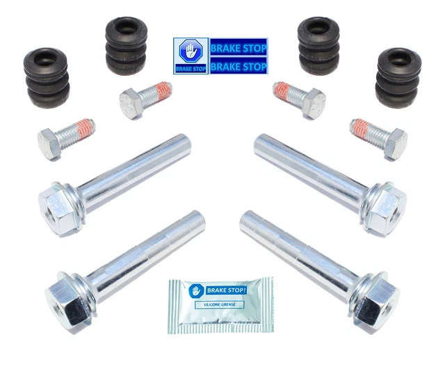 2X FRONT BRAKE CALIPER GUIDE SLIDER PIN KITS FITS VW Transporter T4