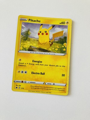 holo mcdonalds pikachu card