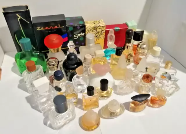Lot 23 - 42 Miniatures de parfum divers parfumeurs - Rocher - Giudicelli - Balma