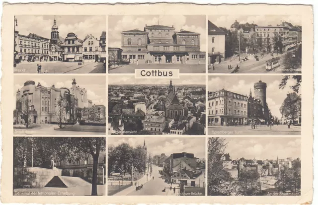 Deutsches Reich Cottbus 1944 nach Berlin-Neukölln