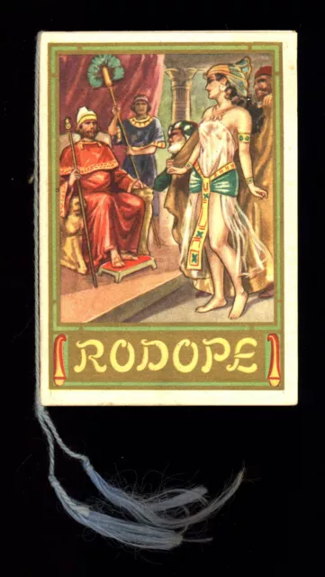 calendarietto da barbiere RODOPE 1953