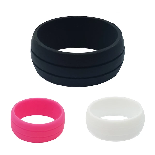Taffstyle Fngerrng Band-Rng Bcolor Partnerrng Für Damen Herren