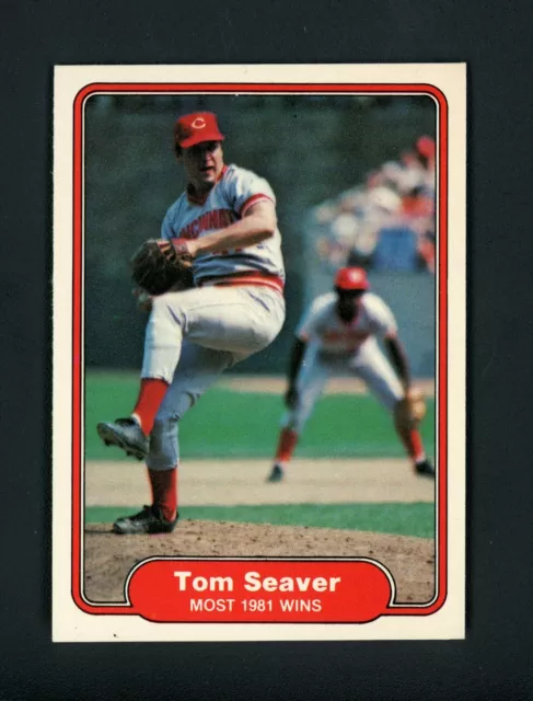 TOM SEAVER 1982 Fleer (HOF) Cincinnati Reds #645 NM-MT $16.00 - PicClick