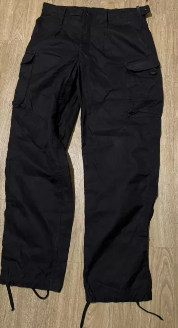 British Army SF Issue Black Field Ripstop Combat Trousers Various Sizes