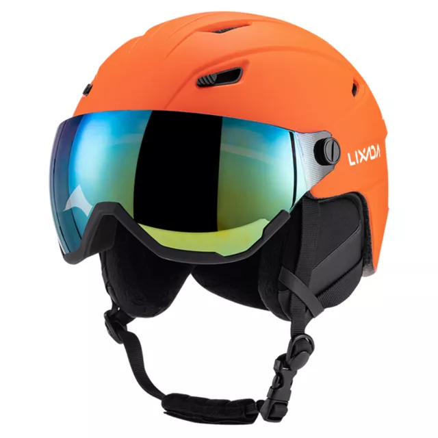 Integrierter Skihelm für Herren und Damen, Snowboardhelm mit abnehmbarer O8A9