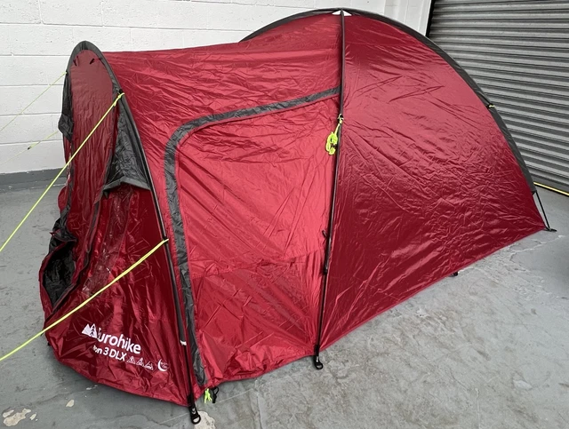 wurfzelt befestigen Lumaland Pop Up Zelt | 3-4 Personen Familienzelt | 220x220x130 cm | Wasserdicht & Windfest | Ideal als Camping, Festival & Reise Zelt Daunenschlafsack ultraleicht kompakt Trekking promotion FLOOR PAD THICKNESS:Regular thickness memory foam mat