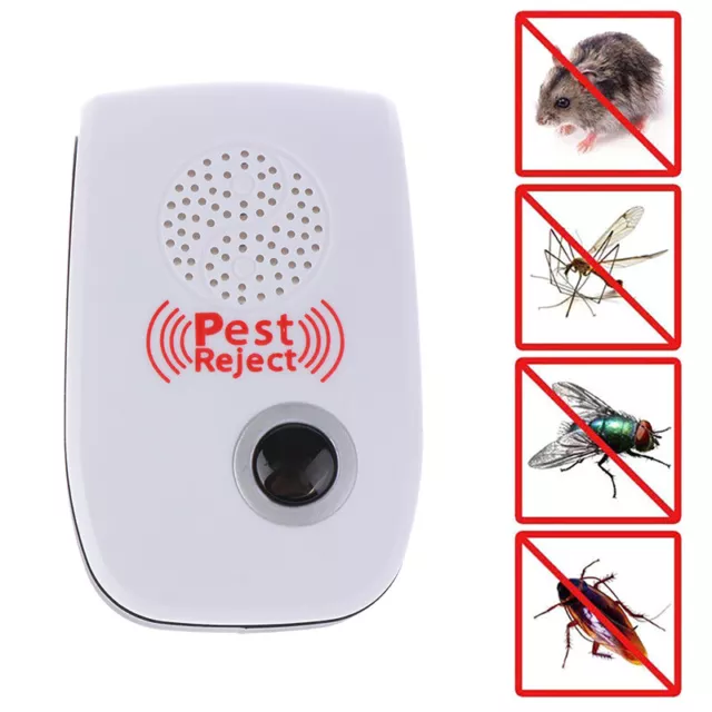 Enhanced Ultrasonic pest killer Electronic Anti Mosquito Insect mouse Repell~m' 3