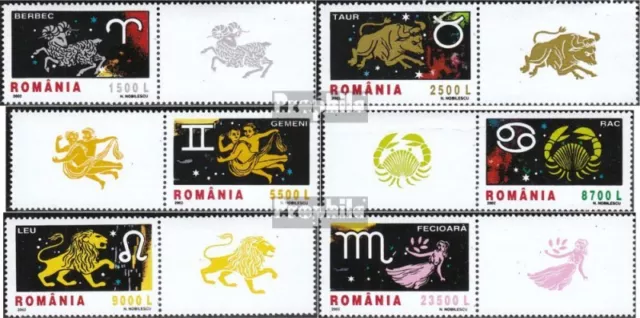 Romania 5628-5633 with zierfeld (complete.issue.) unmounted mint / never hinged