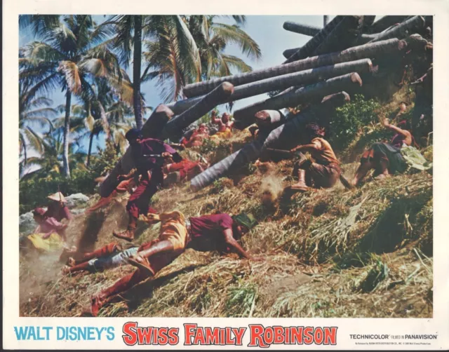 Swiss Family Robinson R1968 11x14 Lobby Card #nn