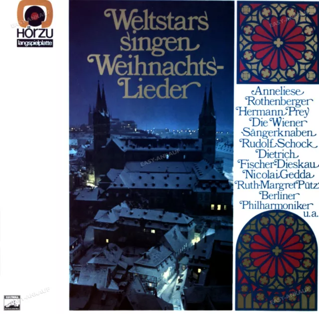 Various - Weltstars Singen Weihnachtslieder LP (VG+/VG+) '