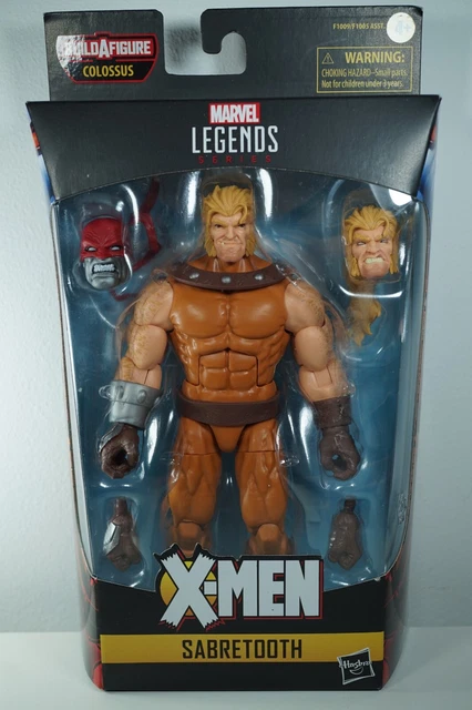 Hasbro Marvel Legends Sabretooth Action Figure 15 Cm – Personaggio Collezionabile Con Accessori – Giocattolo Ufficiale Per Bambini E Adulti, Multicolore, F1009 - 2