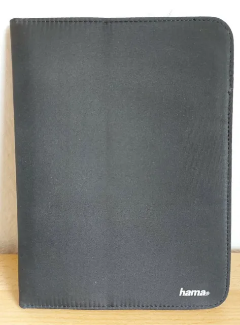 NEU - HAMA Portfolio "Strap" Hülle für Tablet PC bis 20,3 cm (8") schwarz