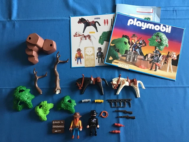 Lot De 25 Figurines Clairet Far West – Cow-boys Et Indiens, Jouets Miniatures En Plastique Pour Enfants