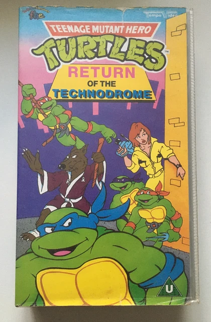 Teenage Mutant Hero Turtles Return Of The Technodrome Vhs Tmnt 7 00 Teenage Mutant Hero Turtles Return Of The Technodrome Vhs Tmnt 7 00