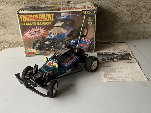 VINTAGE RC ELECTRIC Nikko Frame Buggy Thunderbolt F10 1/10 £131.63 ...