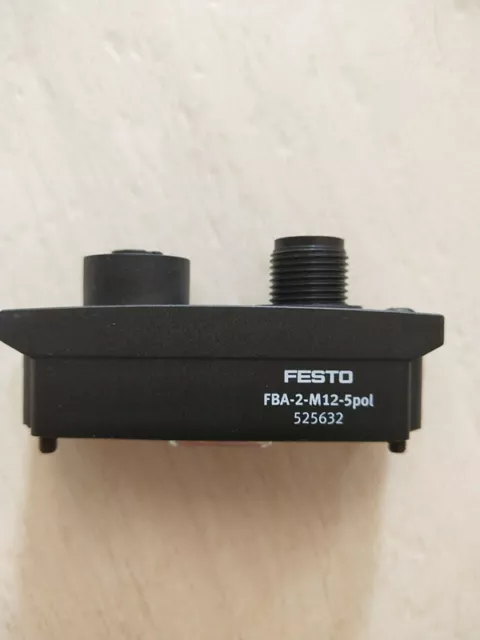 1PCS new FESTO FESTO FBA-2-M12-5POL 525632 plug solenoid valve