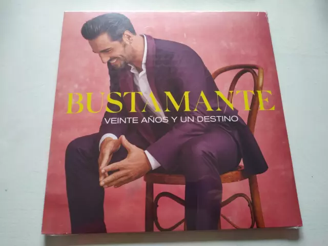 Bustamante David Veinte Años y Un Destino 2021 - 2 x LP Vinilo 12" Nuevo 3T