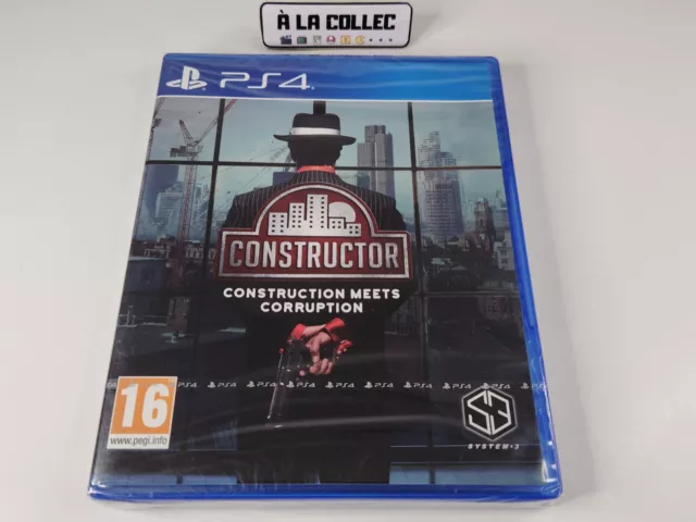 Constructor - Jeu Sony Playstation 4 PS4 (FR) - PAL - NEUF sous blister