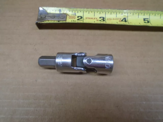 Mac Tools USA 3/8" Drive 10 MM Hex Bit Swivel Socket No XUH10MM