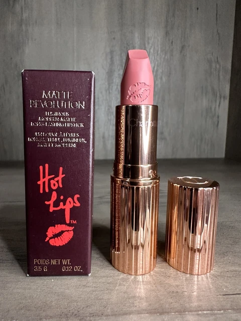 Lápiz labial moderno luminoso Charlotte Tilbury Matte Revolution - KIDMAN'S KISS NUEVO EN CAJA