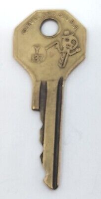 Cerraduras de repuesto vintage Key COLE NATIONAL Y137 Cleveland O Appx 2-1/8