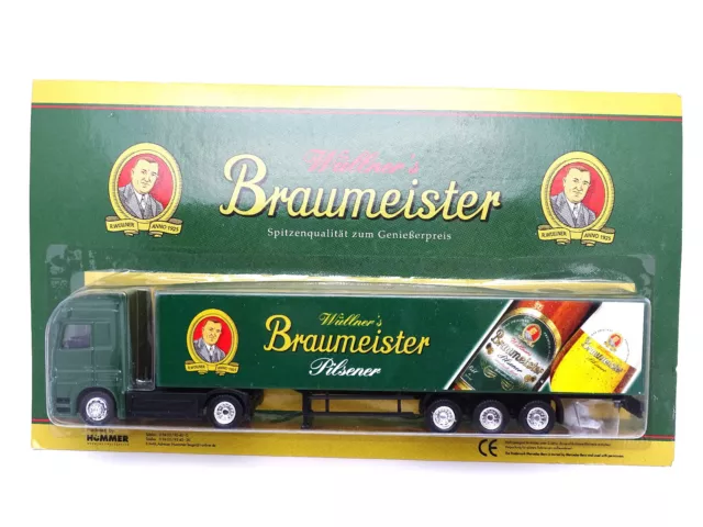 Werbetruck Wüllners Braumeister, Mercedes Actros, limitierte Auflage, 1:87