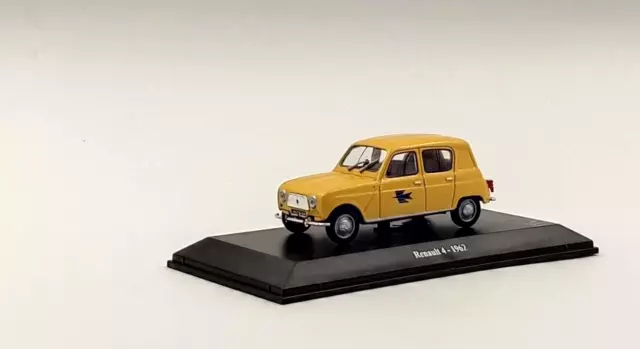 R4 Renault 4 La Poste 1962 Ptt  1/43 Universal Hobbies Uh