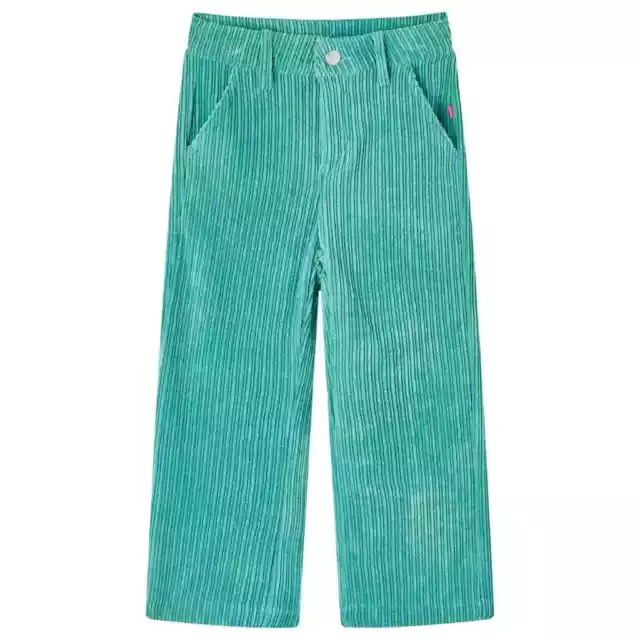 Kids' Pants Corduroy Mint Green 104 vidaXL