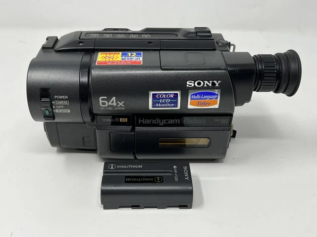 ビデオカメラ SONY Video8XR Handycam Vision CCD-TRV15 SONY Video8XR Handycam Vision CCD-TRV15