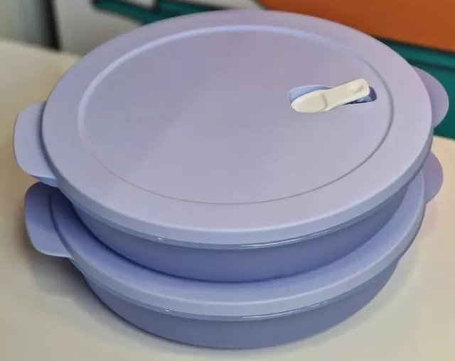 Tupperware Nuovo Piatto Crystalwave Con Divisori Offerta!