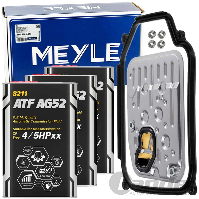 KIT FILTRI IDRAULICI MEYLE + OLIO ATF 4 MARCE AG4 CAMBIO per GOLF 3 PASSAT 35i