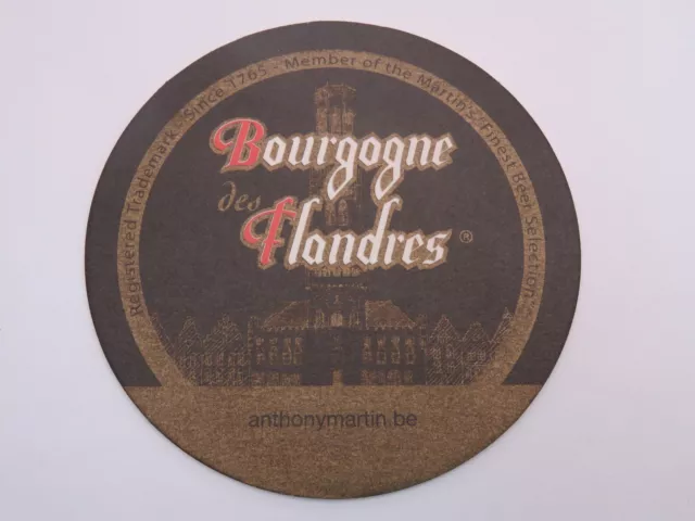 Bier Verbindung Untersetzer (Timmermans) Anthony Martin Bourgogne Des Flandres ~