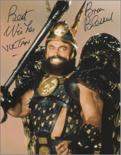 Brian Blessed Flash Gordon Vultan Original Signed 8x6" Autograph Photo & COA