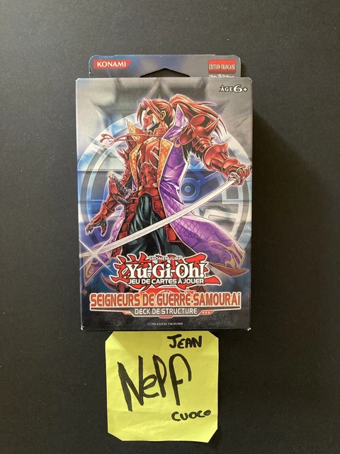 Deck Yu-Gi-Oh! Seigneurs de Guerre Samouraï | SDWA-FR 1ère Édition 2012 | Scellé