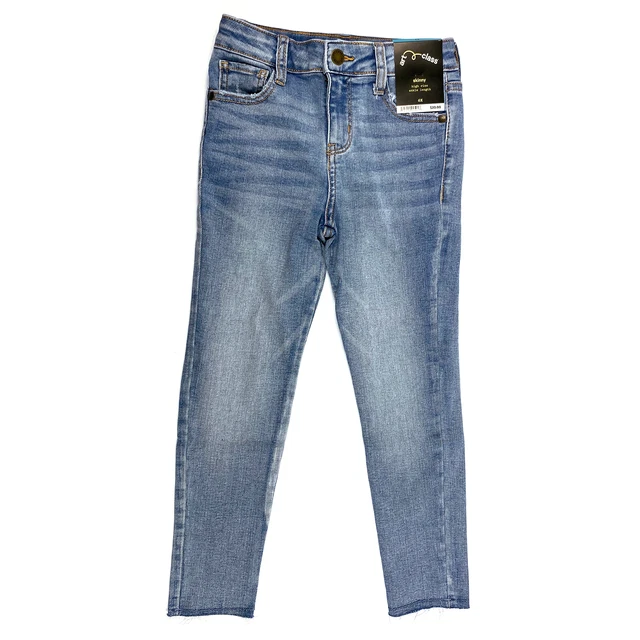 Girls' High-Rise Skinny Jeans - art class Light Wash 6X, Light Blue