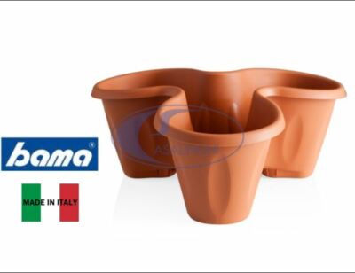 BAMA BAMA VASO TRIFOGLIO COMPONIBILE GERANI GELSOMINO ALOE 