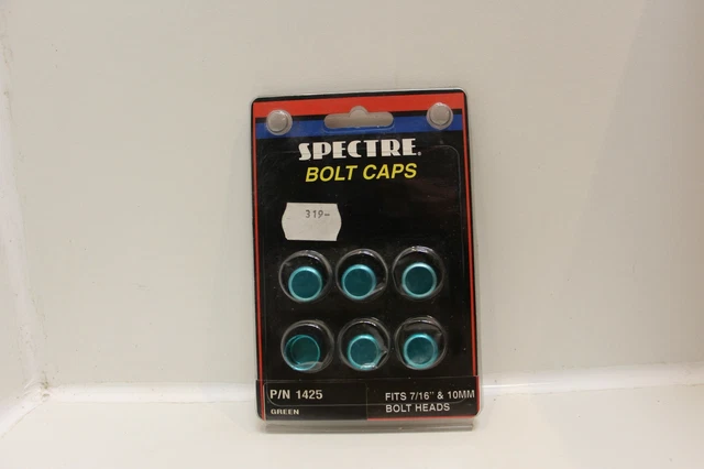 Cache vis vert pour tête de boulon 7/16’’ et 10mm