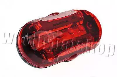 Raleigh 5 LED Oval Rear Bicycle Tail Light