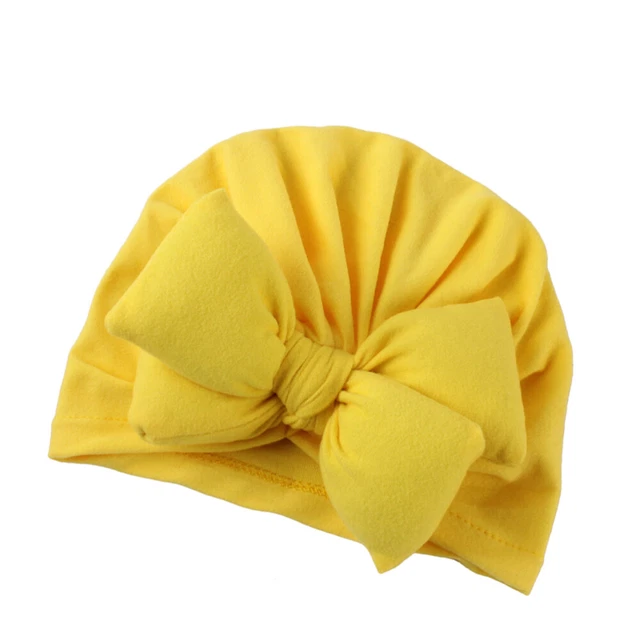Adorabile cappello a fiocco bambino moda neonato creativo bambino copricapo comodo