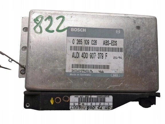 Audi S6 4.2B V8 0265109026 4D0907379F Ecu Computer
