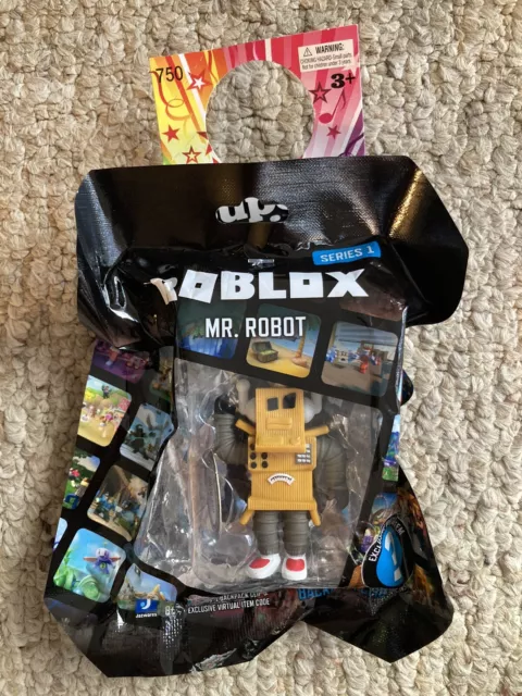 ROBLOX Figure Series 1 Backpack Clip Builderman W/Code Inside BRAND NEW  UNOPENED