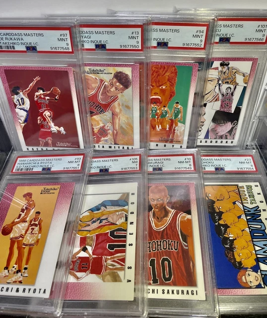 SLAM DUNK CARDDASS MASTERS 渋 114 PSA9 