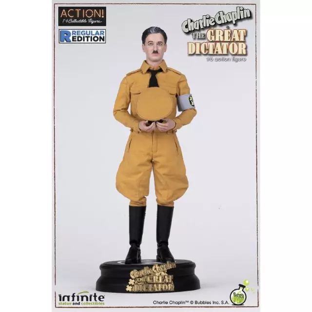 The Great Dictator Charlie Chaplin 1/6 Action Figure30 CM By INFINITE STATUE